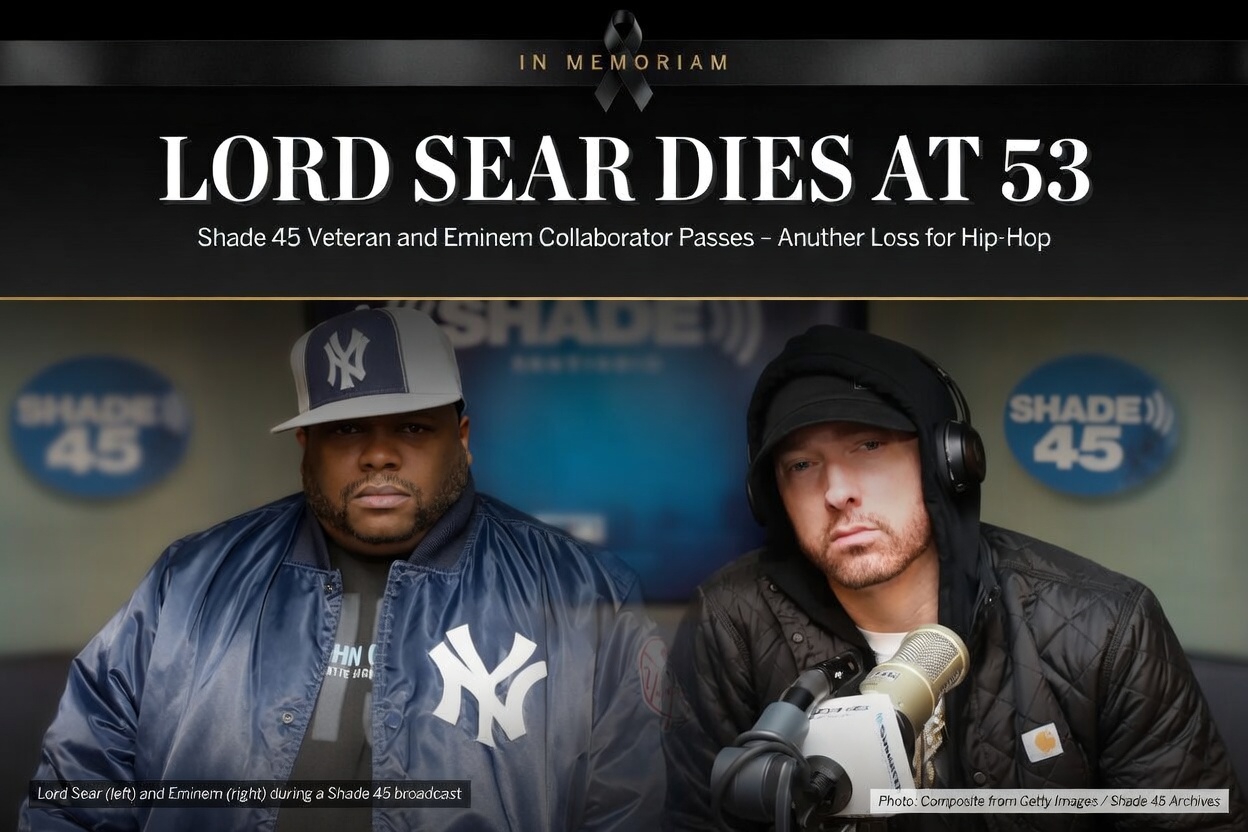 Lord Sear Dies at 53: Shade 45 Veteran and Eminem Collaborator Passes – Another Loss for Hip-Hop