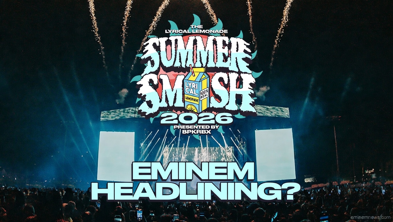 Eminem Rumored for Summer Smash 2026 Headline: Festival Details & 30% Chance Analysis