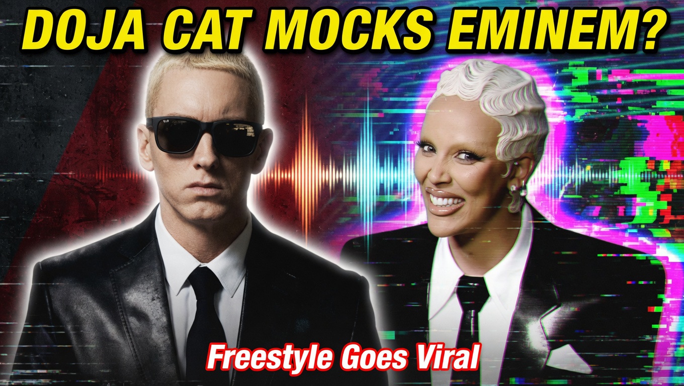 Doja Cat’s Viral Eminem Flow Impression on Twitch: Playful Homage, Hilarious Impression, or Overblown Backlash?