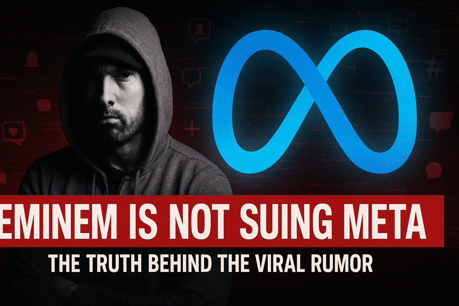 Eminem Is NOT Suing Meta: The Truth Behind the Viral Rumor