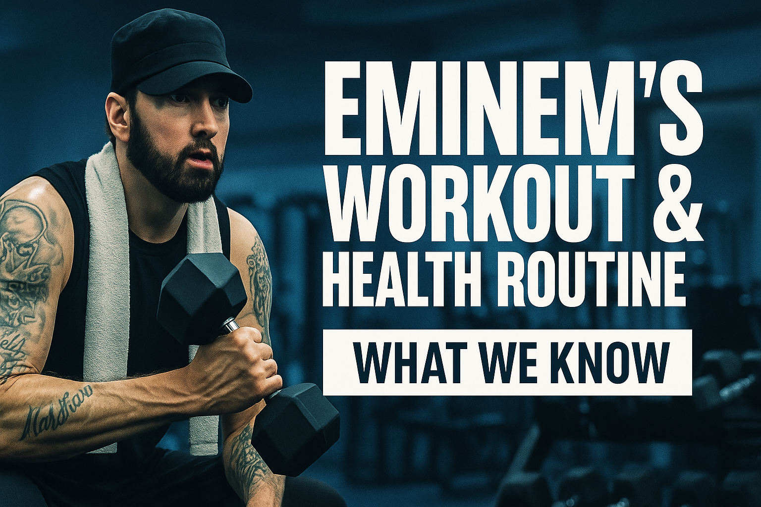 Eminem's Workout & Health Routine: What We Know