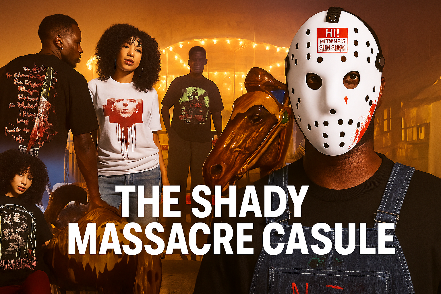 The Shady Massacre Capsule: Limited-Edition Halloween Horror Merch