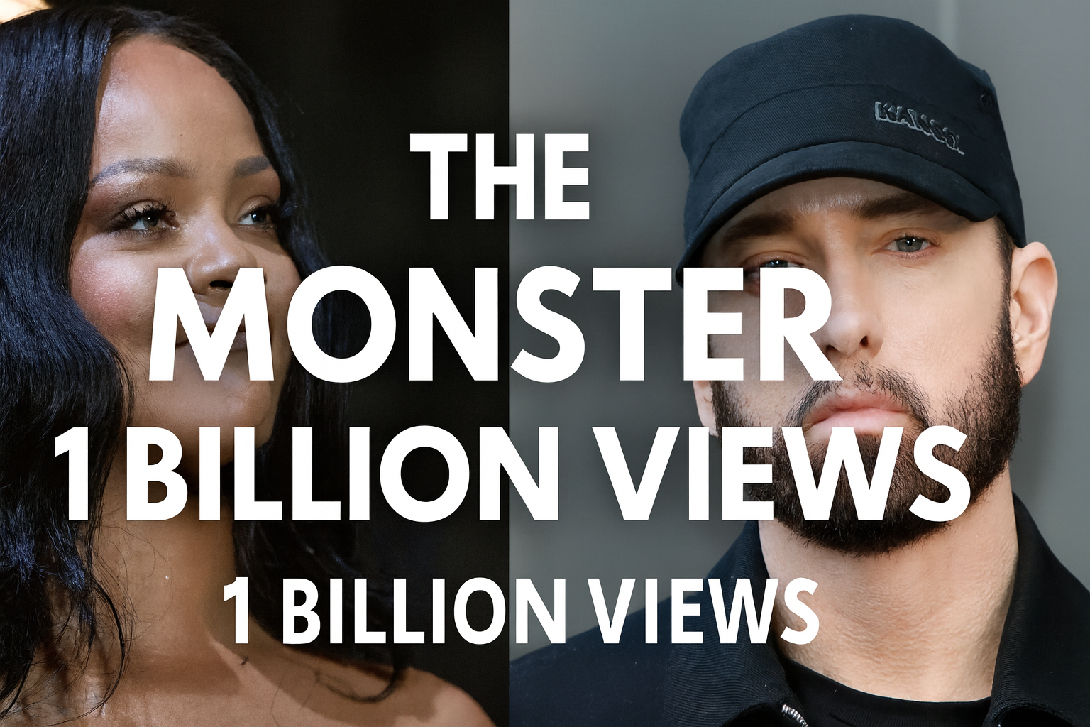 Rihanna & Eminem's "The Monster" Hits One Billion Views on YouTube